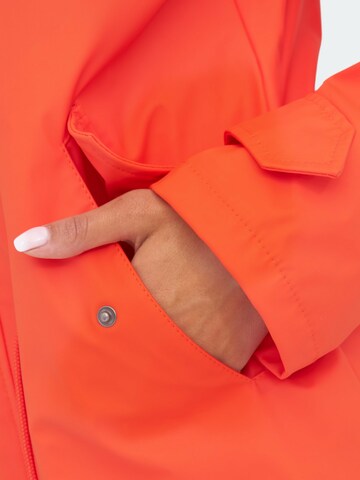 Derbe Raincoat 'Travel Friese' in Orange