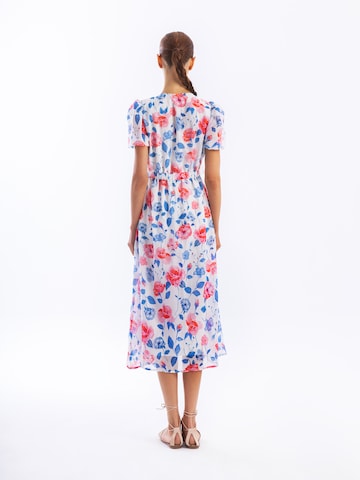 Robe Haris Cotton en blanc