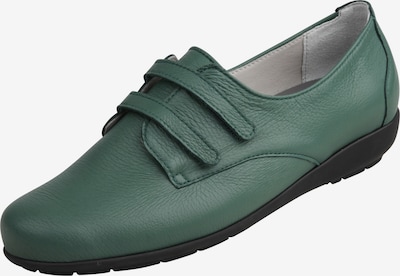 Natural Feet Klettschuhe 'Frieda' in grün / smaragd, Produktansicht