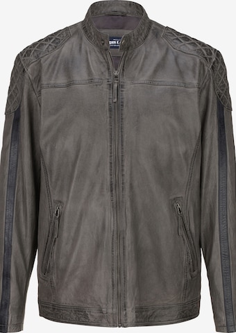 John F. Gee Between-Season Jacket in Grey: front