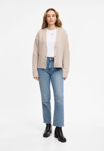 Frieda & Freddies Knit Cardigan in Beige