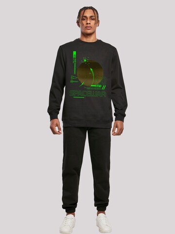 F4NT4STIC Sweatshirt 'Retro Gaming SpaceWar' in Black