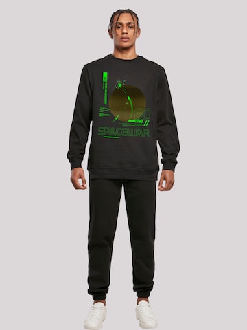 F4NT4STIC Sweatshirt 'Retro Gaming SpaceWar' in Schwarz
