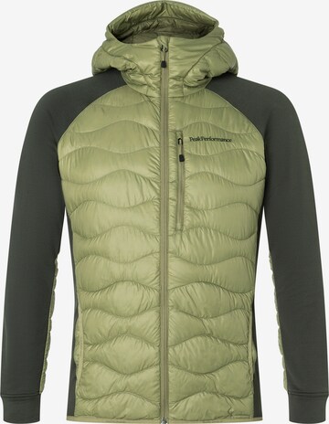 Veste mi-saison 'Helium' PEAK PERFORMANCE en vert : devant