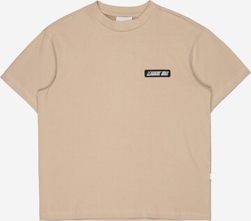 T-Shirt GRUNT en beige : devant