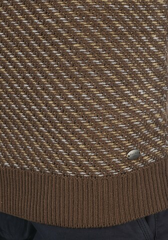 BLEND Strickpullover 'Calisto' in Braun