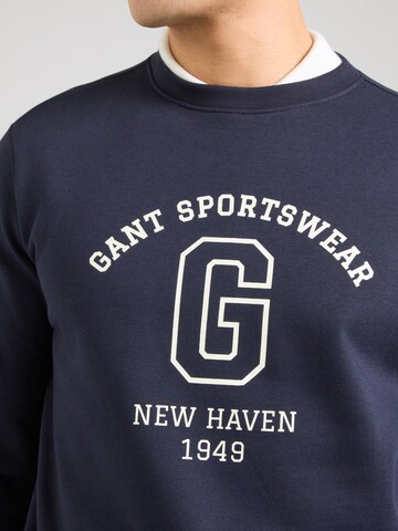 GANT Sweatshirt i blå