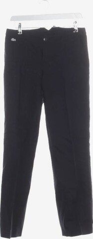 LACOSTE Pants in XS in Black: front