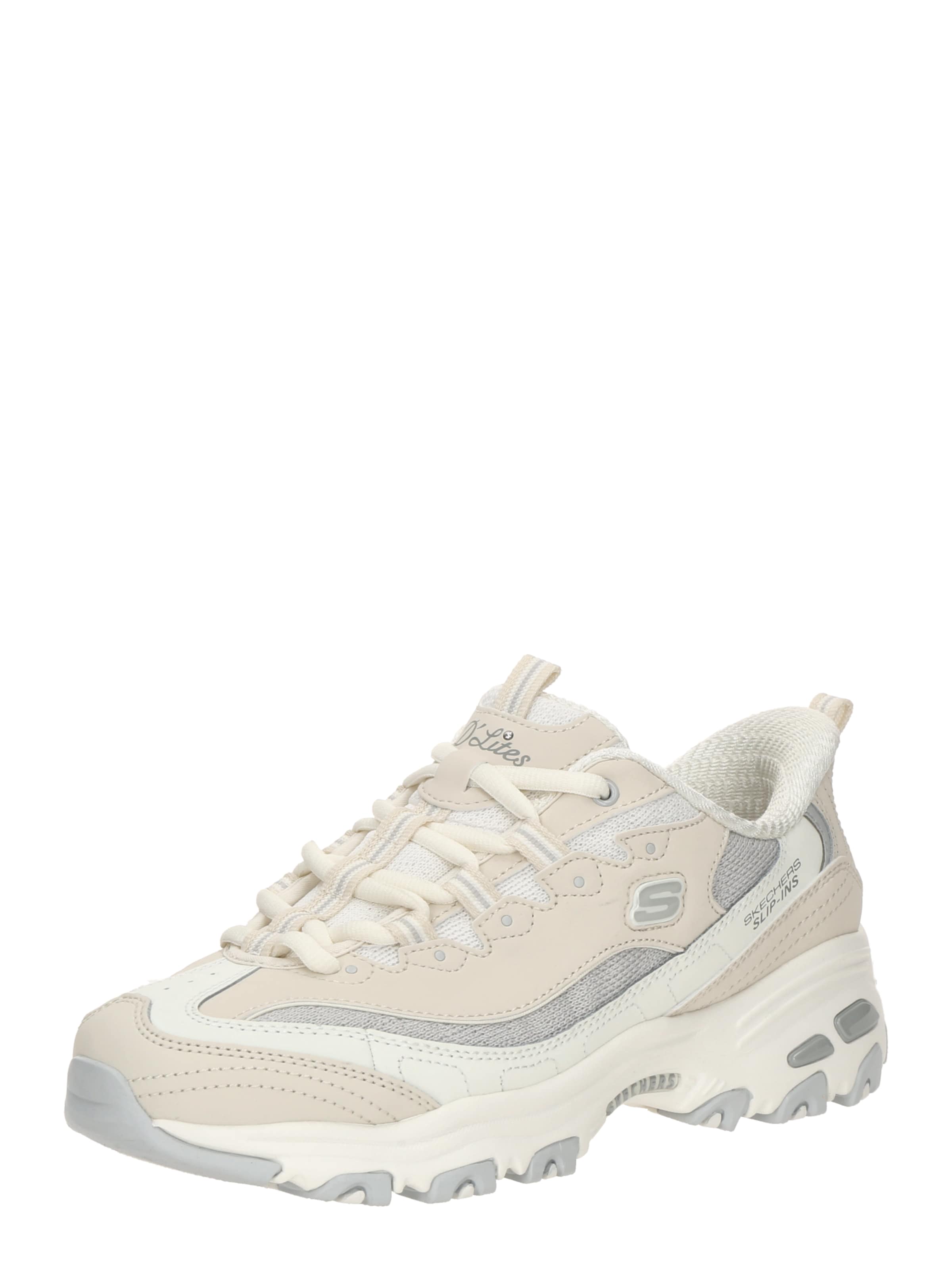 SKECHERS Nizke superge 'D Lites-Smooth-Nostalgia' | bež barva: sprednja stran