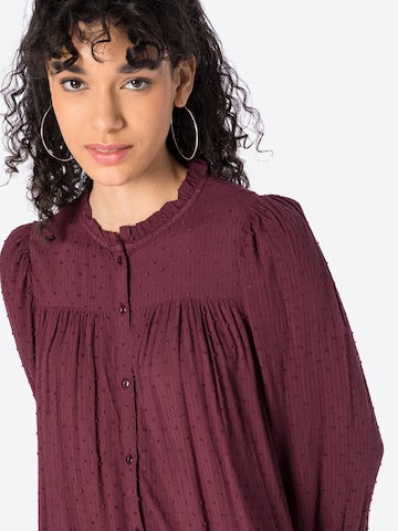 Fransa Shirt Dress 'Mindy' in Purple