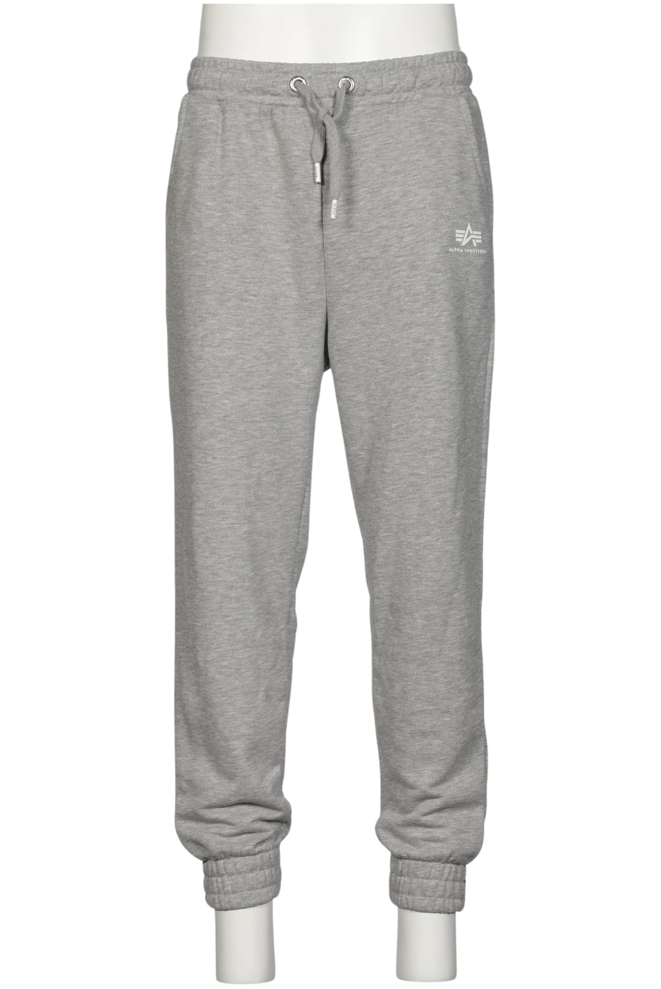 ALPHA INDUSTRIES Pants in 31-32 in Grey: front