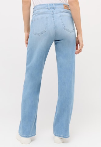Angels Regular Jeans 'Liz Flower' in Blau