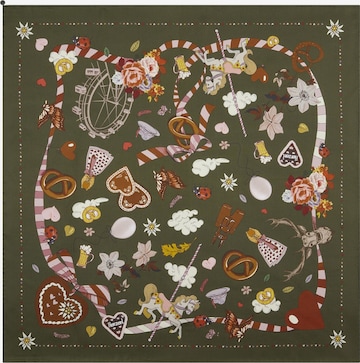 Foulard CODELLO en vert : devant