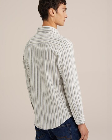 WE Fashion Regular Fit Hemd in Weiß