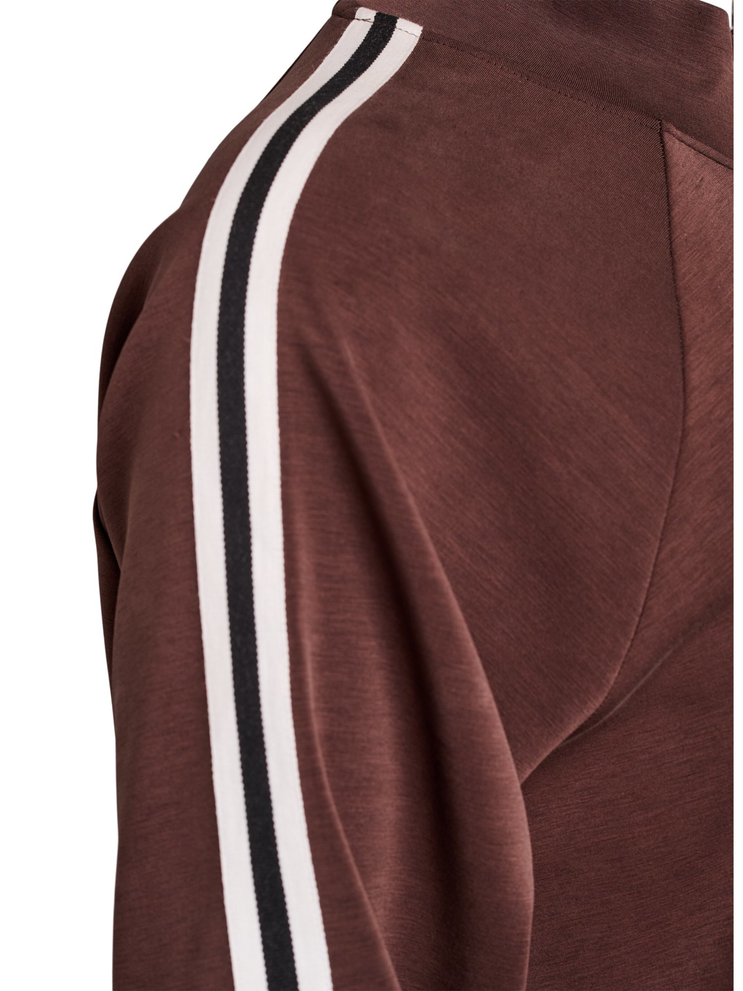 Active by Zizzi Tepláková bunda 'Avilla' - Hnedá