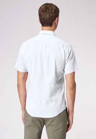 ROY ROBSON Slim Fit Freizeithemd in Weiß