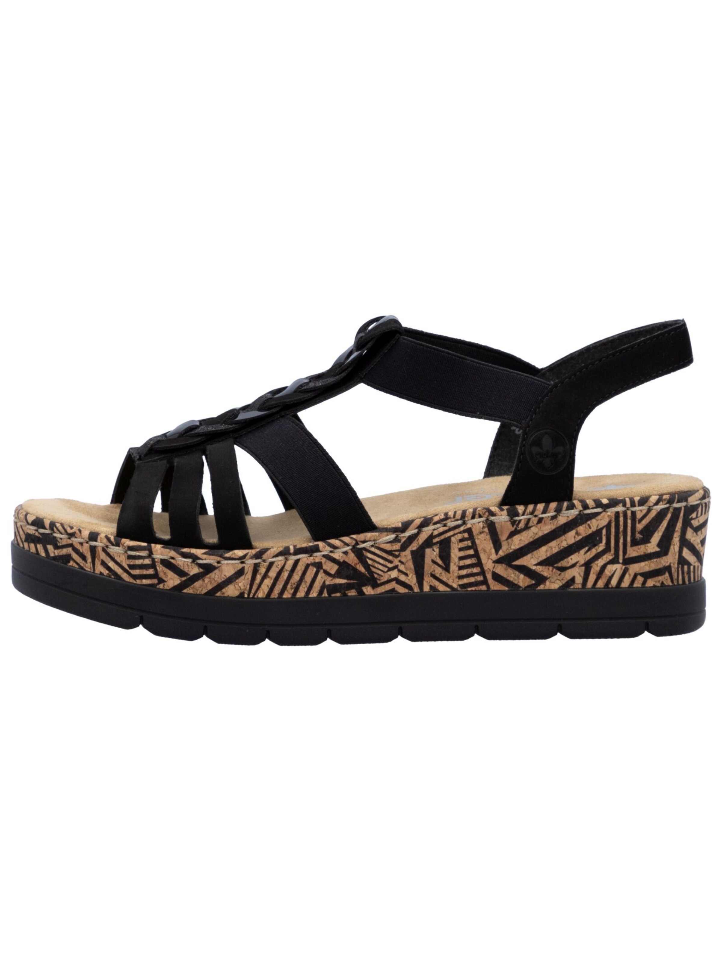 Rieker Sandal in Black