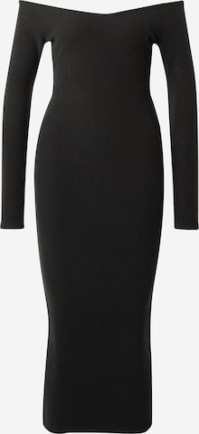 Misspap Dress in Black: front