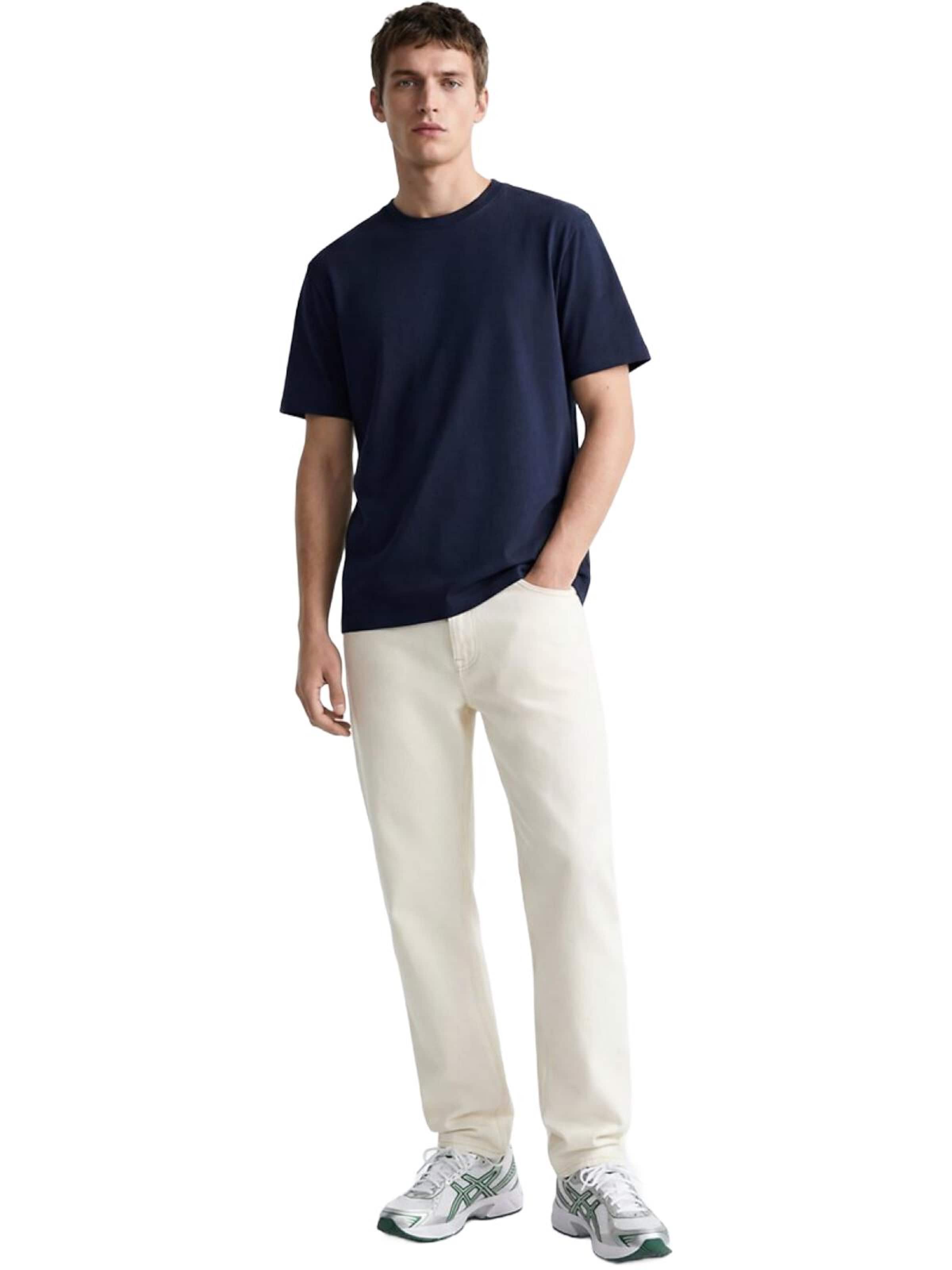LTB Jeans Shirt 'LTB Jeans Herren T-Shirt mit japanischem Rückendruck' in Blue: front
