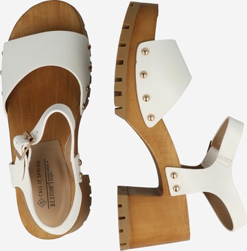 CALL IT SPRING - Sandalias 'SPINNEY' en blanco