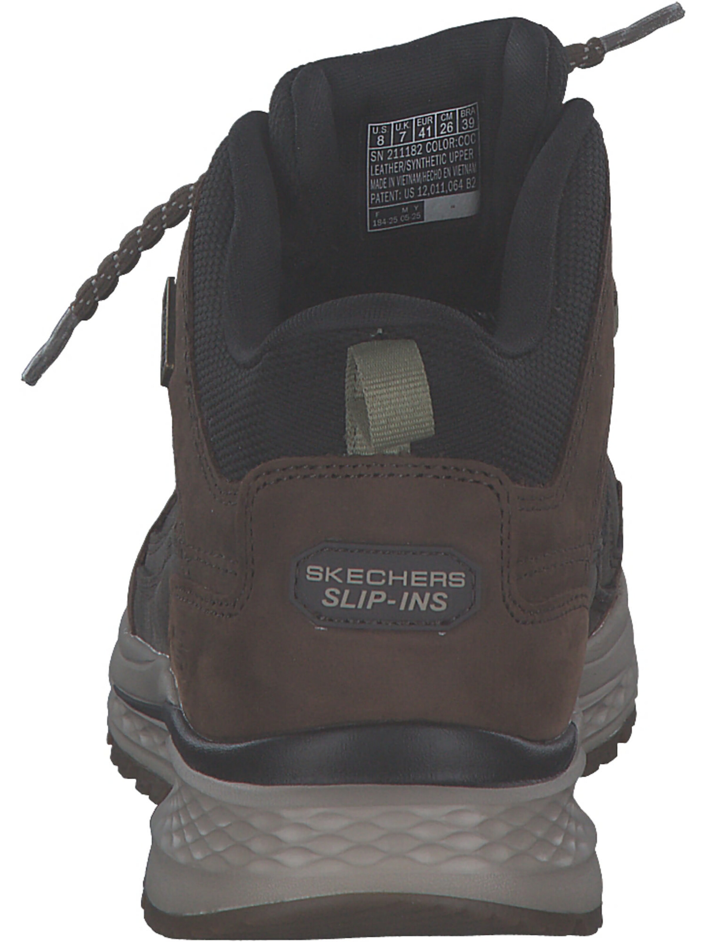 SKECHERS Sneakers laag '211182' in Bruin