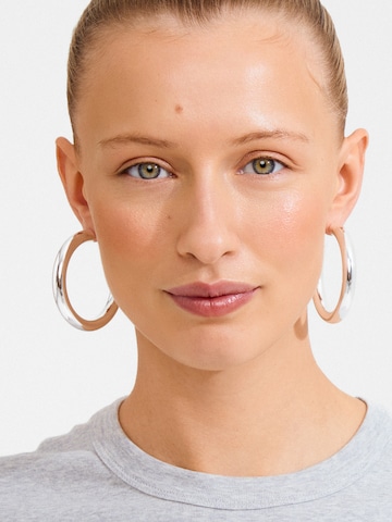 Boucles d'oreilles 'Tovin' Pilgrim en argent : devant