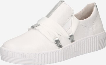 Sneaker bassa di GABOR in bianco: frontale