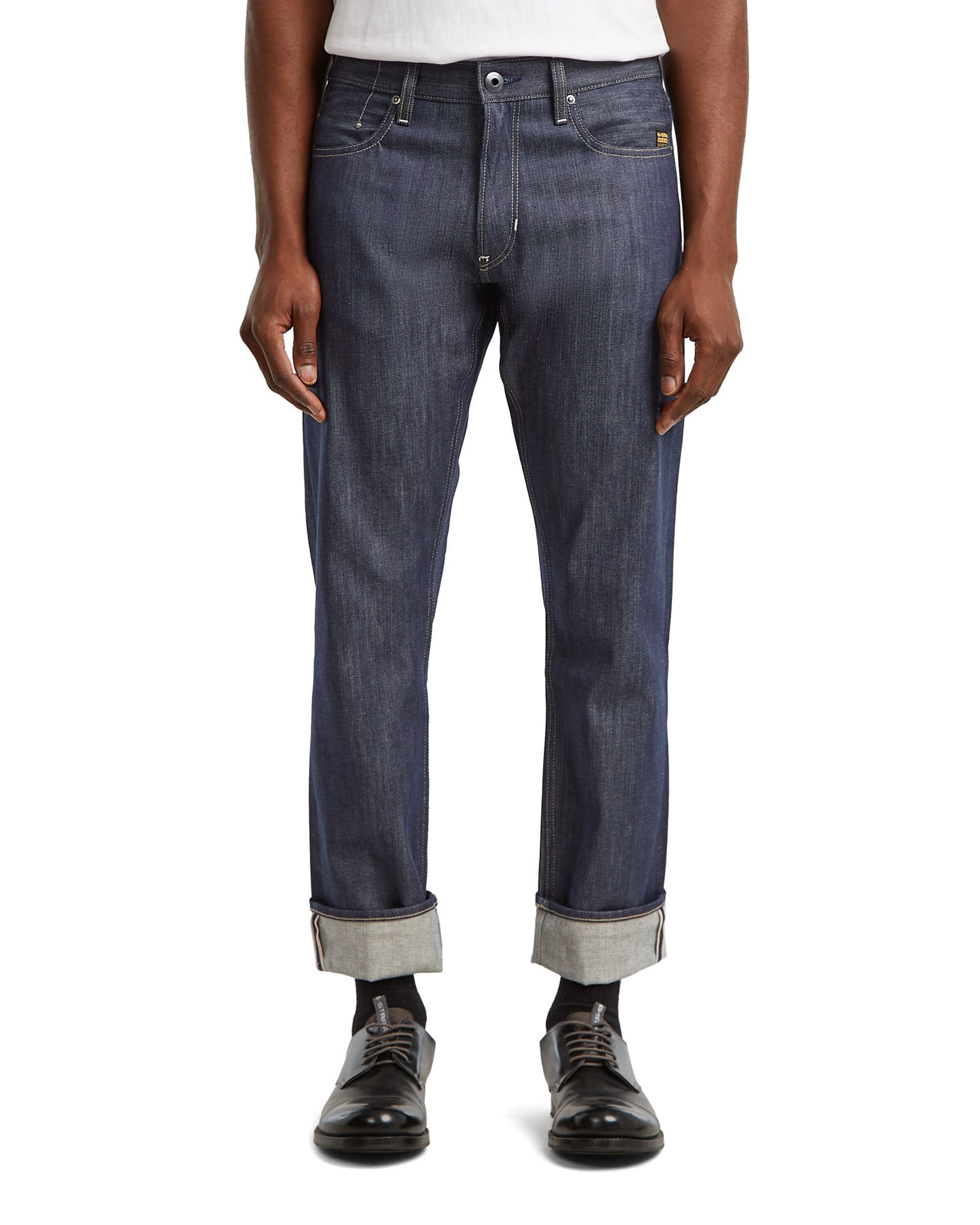 G-STAR Regular Jeans 'Mosa' in Blauw: voorkant