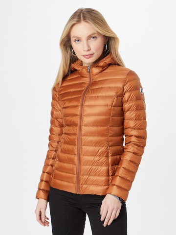 JOTT Between-season jacket 'CLOE' in Brown: front