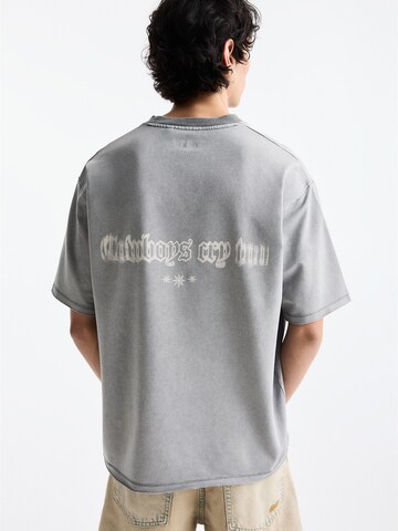 Pull&Bear Shirt in Grey