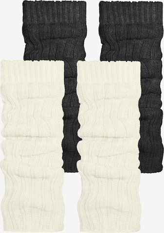 Manchettes normani en beige : devant