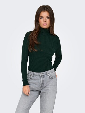 Pull-over 'ONLKAROL' ONLY en vert : devant