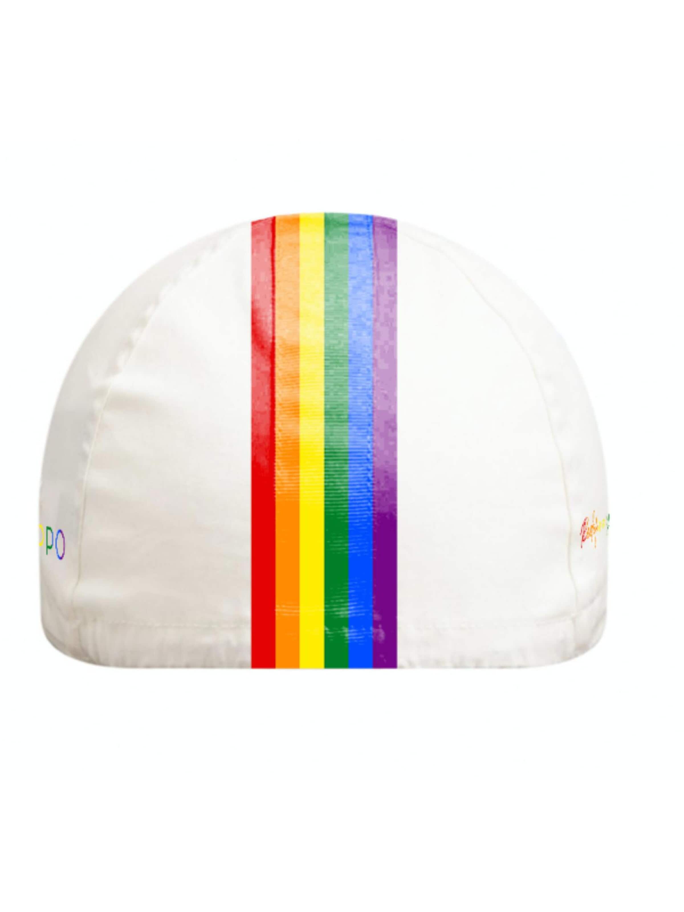 PIPPO Amsterdam Cap 'PIPPO Pride Rennrad Cap' in White