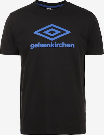 T-Shirt fonctionnel 'FC Schalke 04' UMBRO en noir : devant