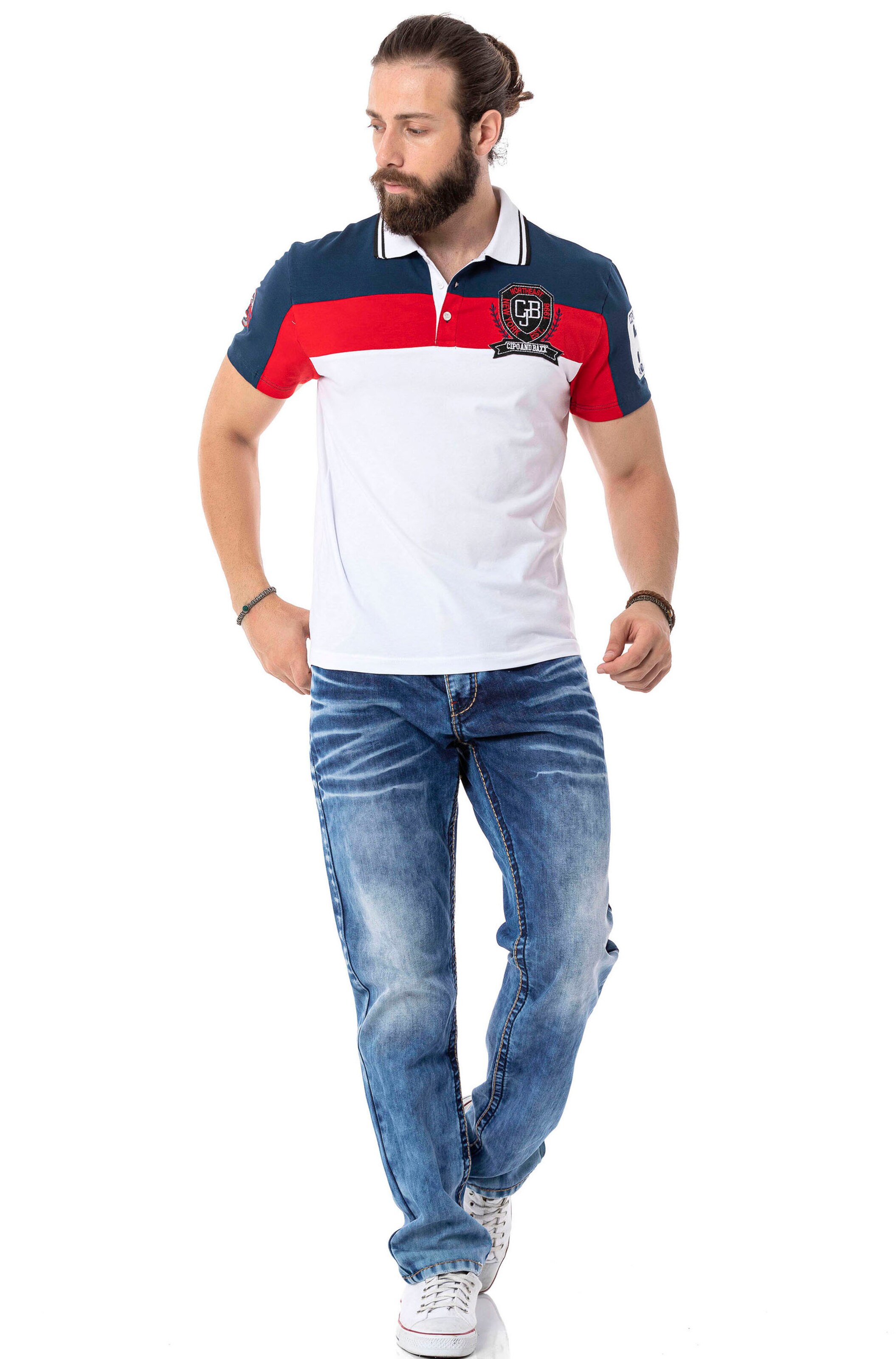 CIPO & BAXX Regular Jeans in Blue