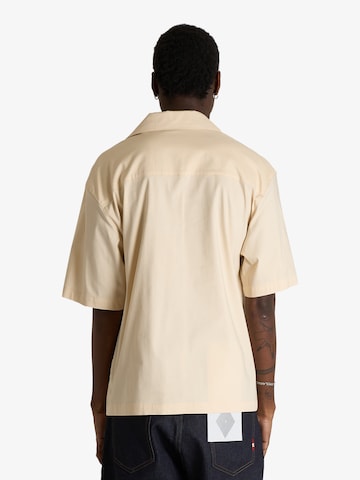 Regular fit Camicia di Yes London in beige