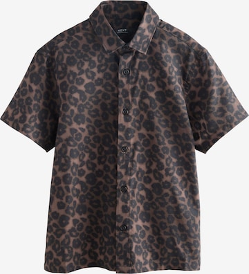 Next Риза в кафяво: отпред