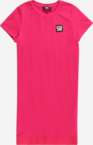 DKNY - Vestido en rosa: frente