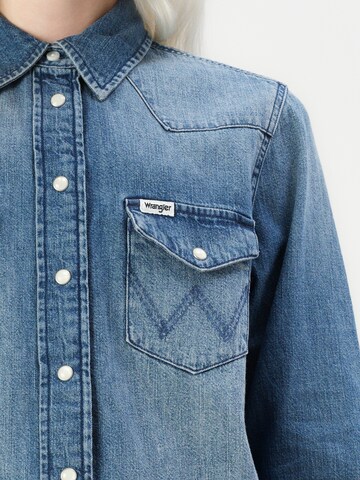 WRANGLER Блузка 'HERITAGE' в Синий