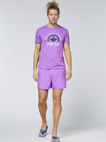 CHIEMSEE Board Shorts in Purple