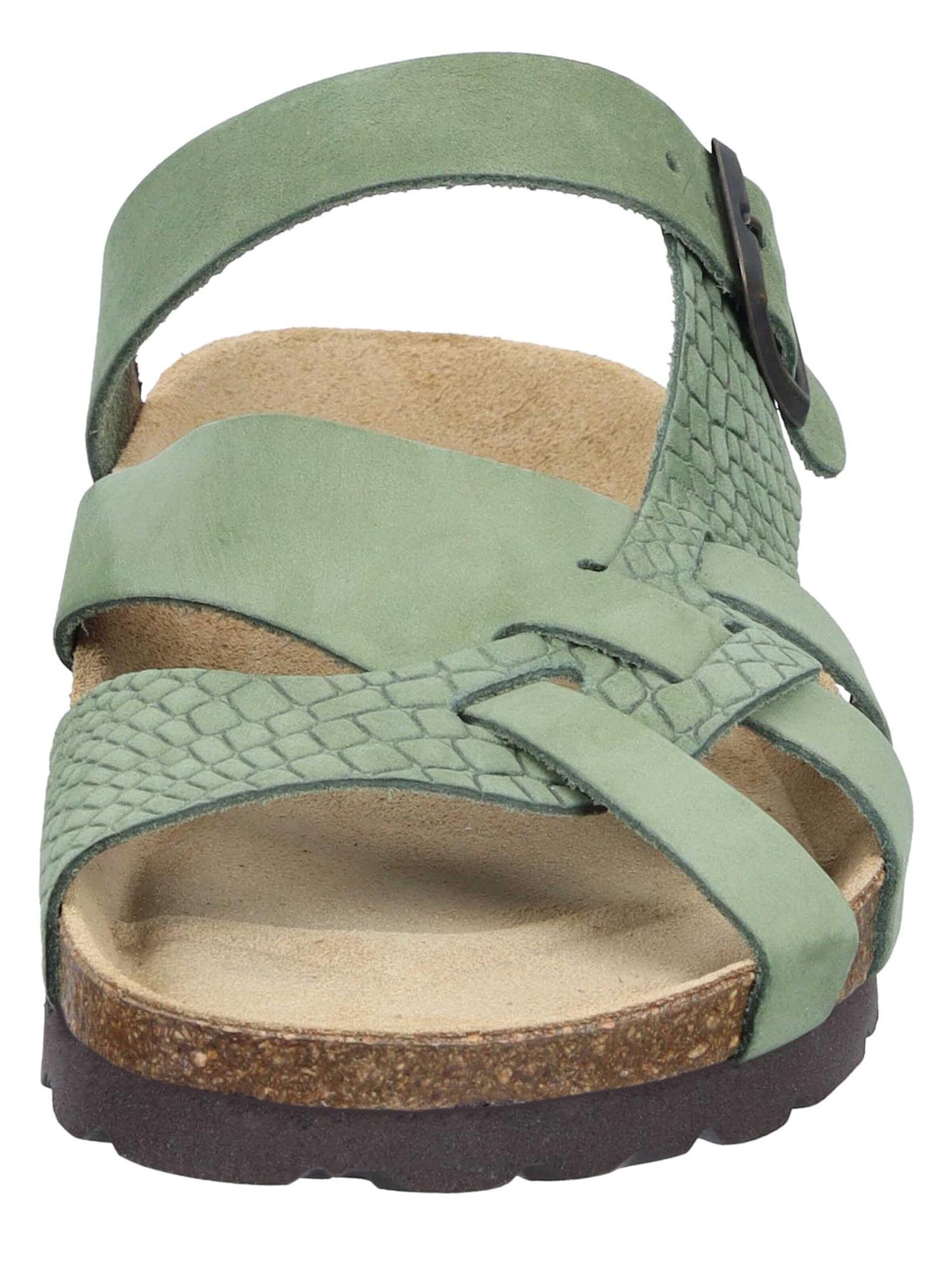 DR. BRINKMANN Mules 'Oliva' in Green