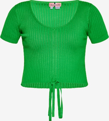 T-shirt nascita en vert : devant