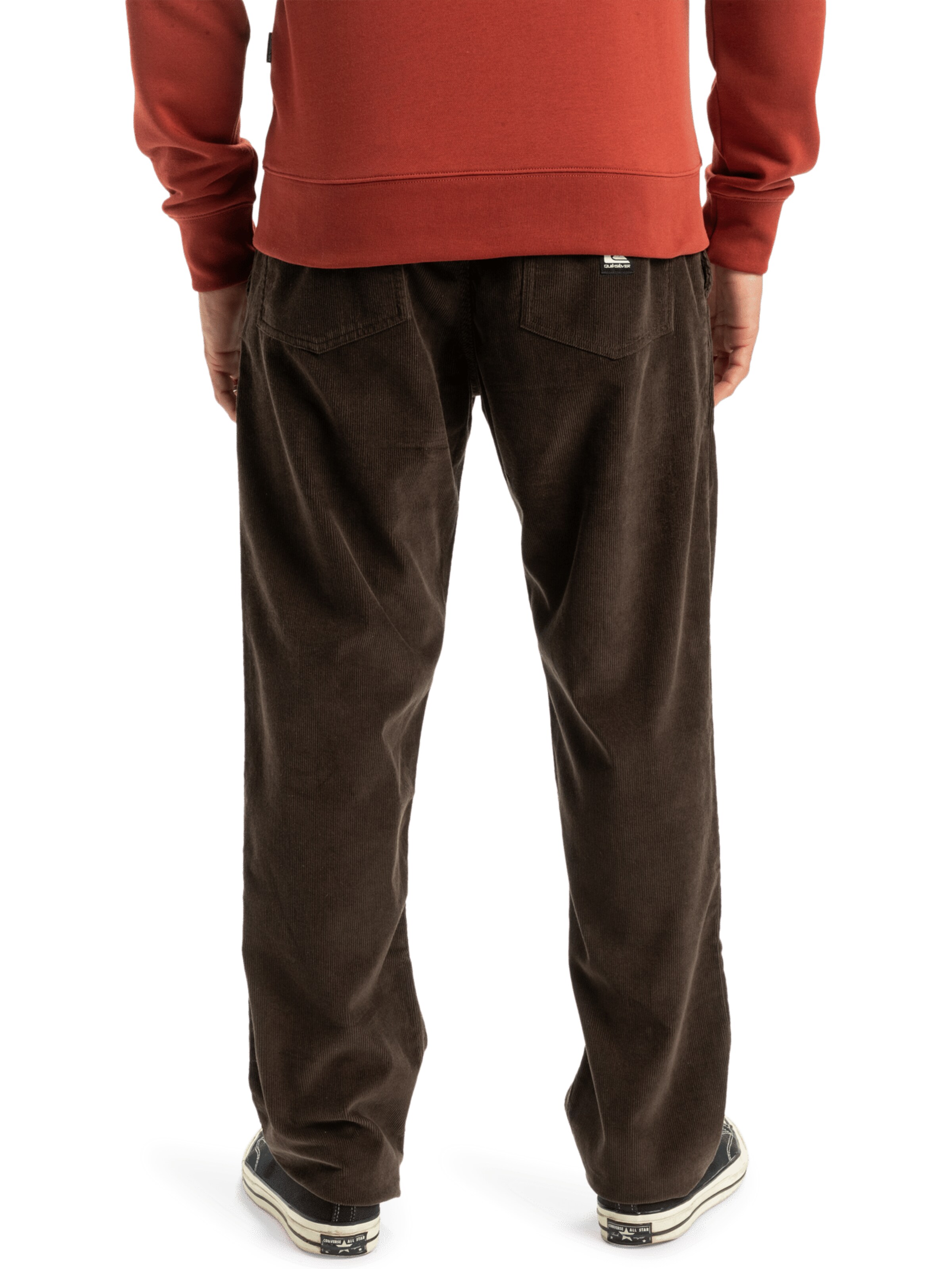 QUIKSILVER Regular Hose 'Taxer' in Braun