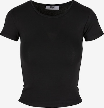 DEF Tričko – černá: přední strana