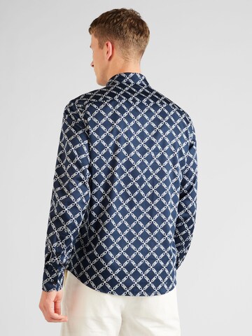 Michael Kors Regular fit Button Up Shirt 'EMPIRE' in Blue