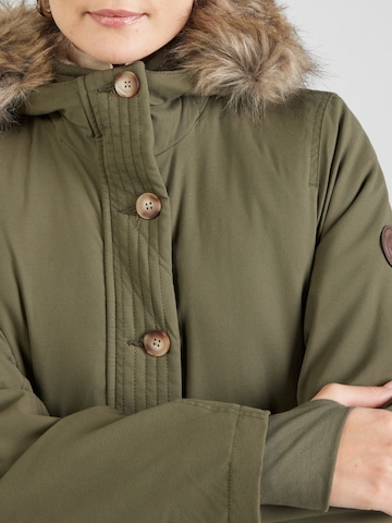 HOLLISTER Zimní parka – zelená