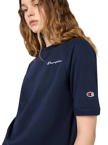 Felpa 'CREWNECK SWEATSHIRT NAVY' di Champion in blu