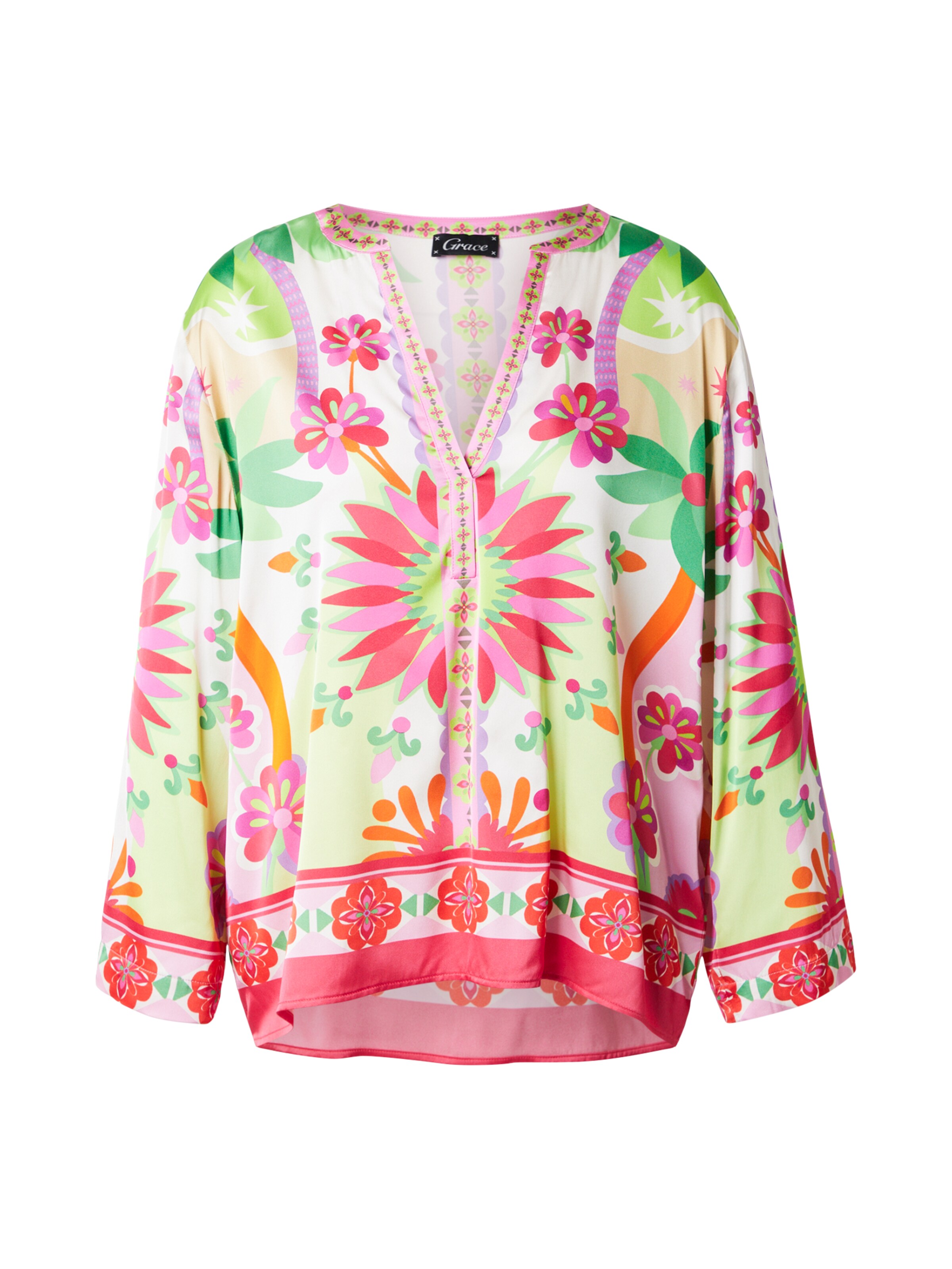 Grace Bluse in Pink: Vorderseite