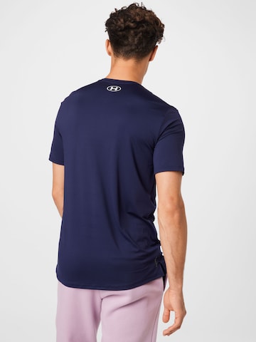 T-Shirt fonctionnel 'Rush Energy' UNDER ARMOUR en bleu