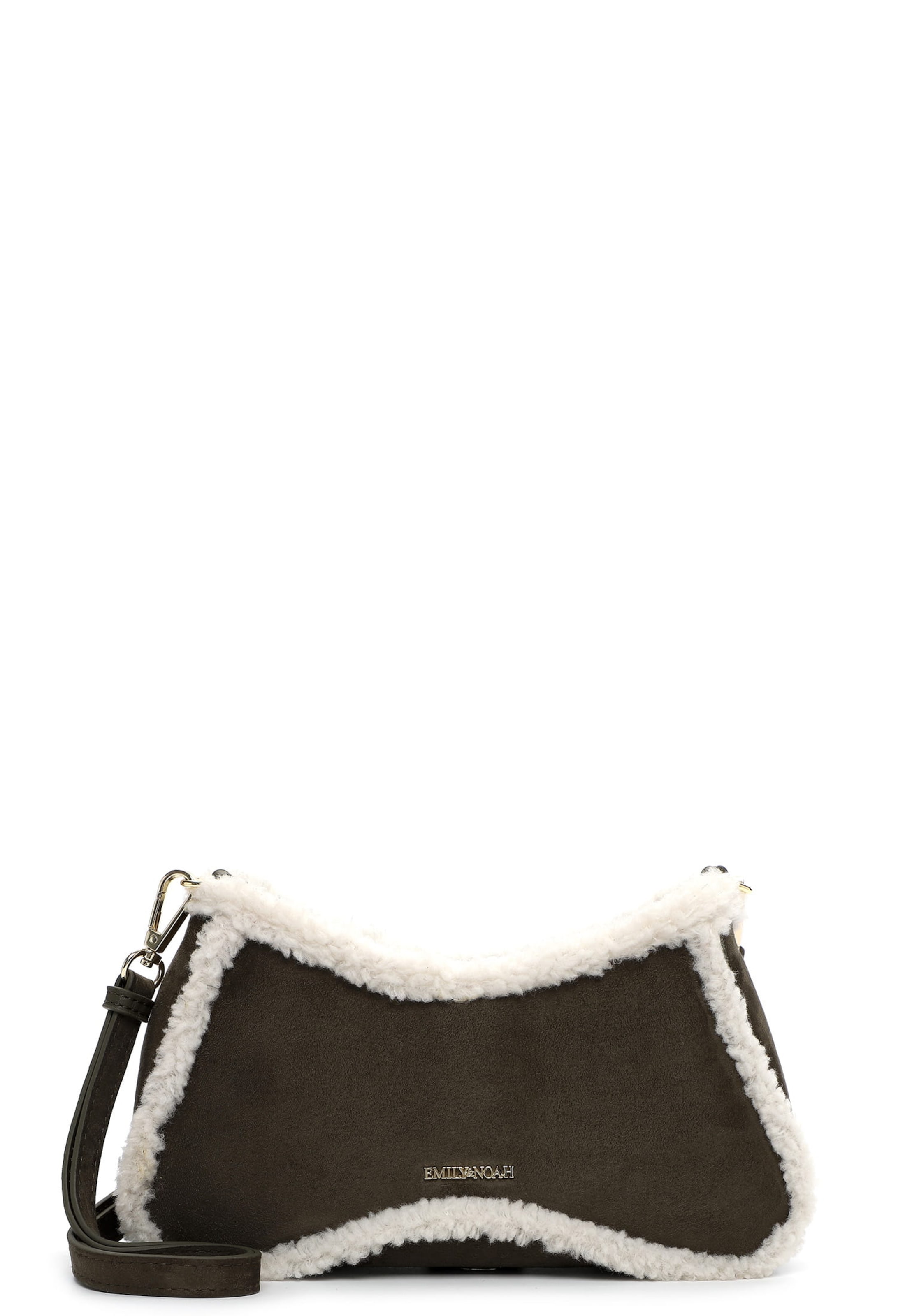 Sac à bandoulière 'Heiderose' Emily & Noah en marron : devant